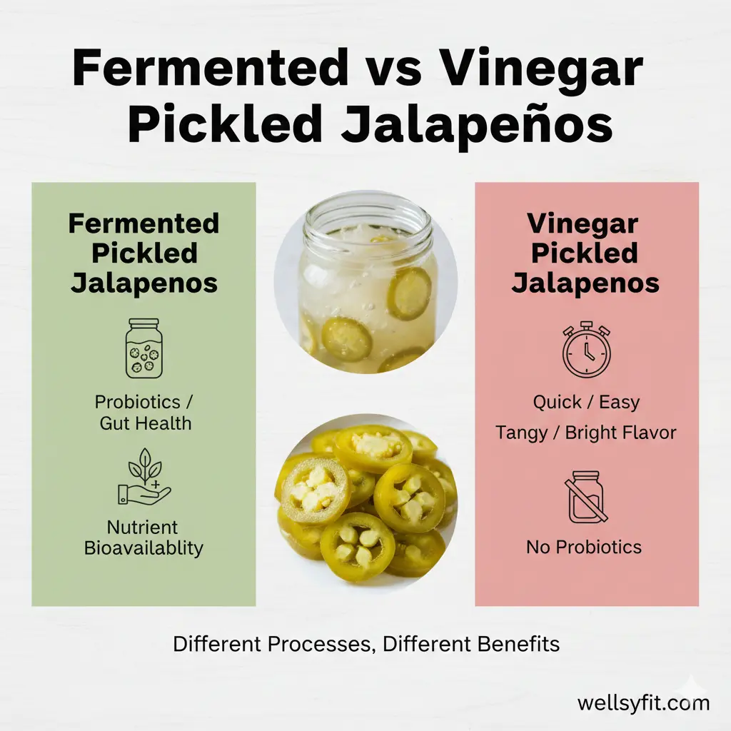Fermented vs Vinegar Pickled Jalapenos