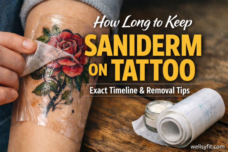 How Long to Keep Saniderm on Tattoo for Proper Healing