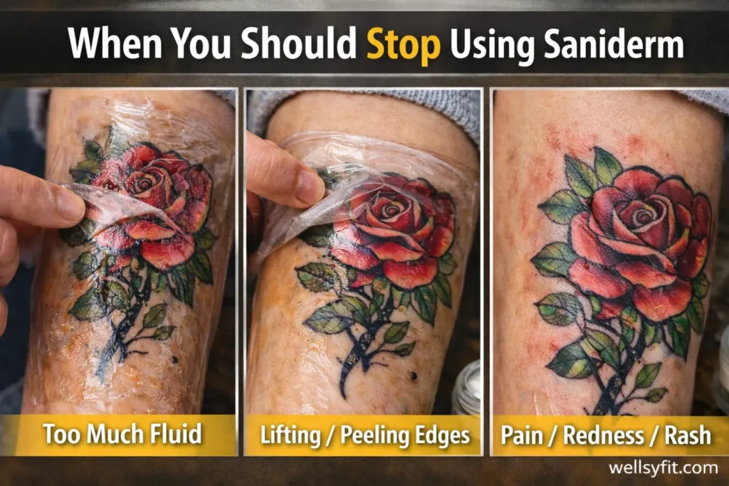 When You Should Stop Using Saniderm