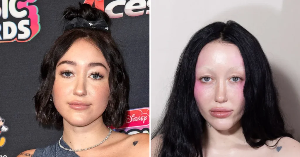 Noah Cyrus eyebrow style evolution
