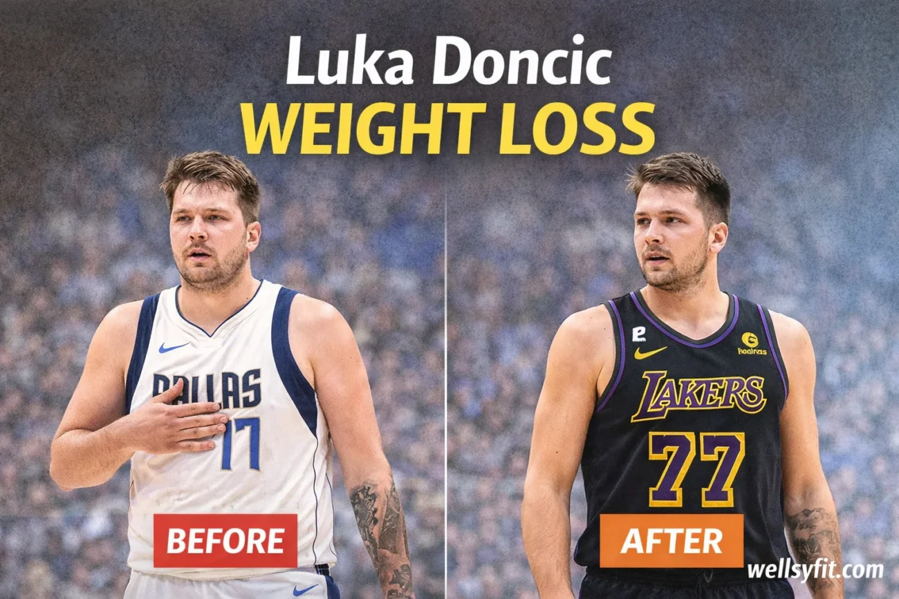 Luka Doncic Weight Loss Before and After