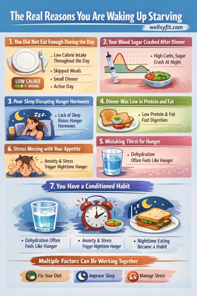 Reasons You Are Waking Up Starving