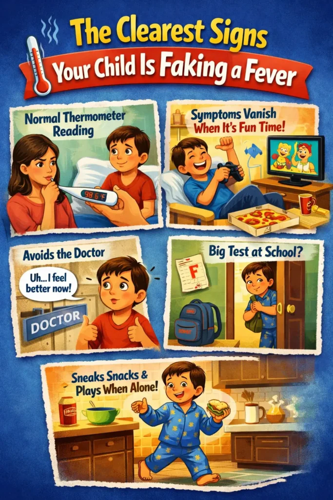 The Clearest Signs Your Child Is Faking a Fever