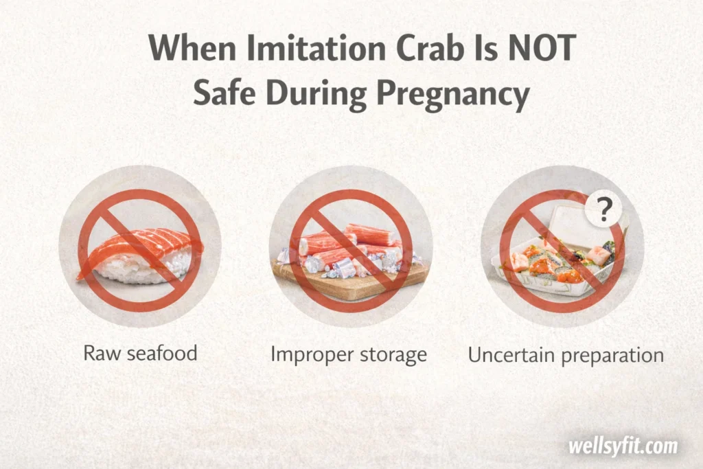 When Imitation Crab Is NOT Safe During Pregnancy