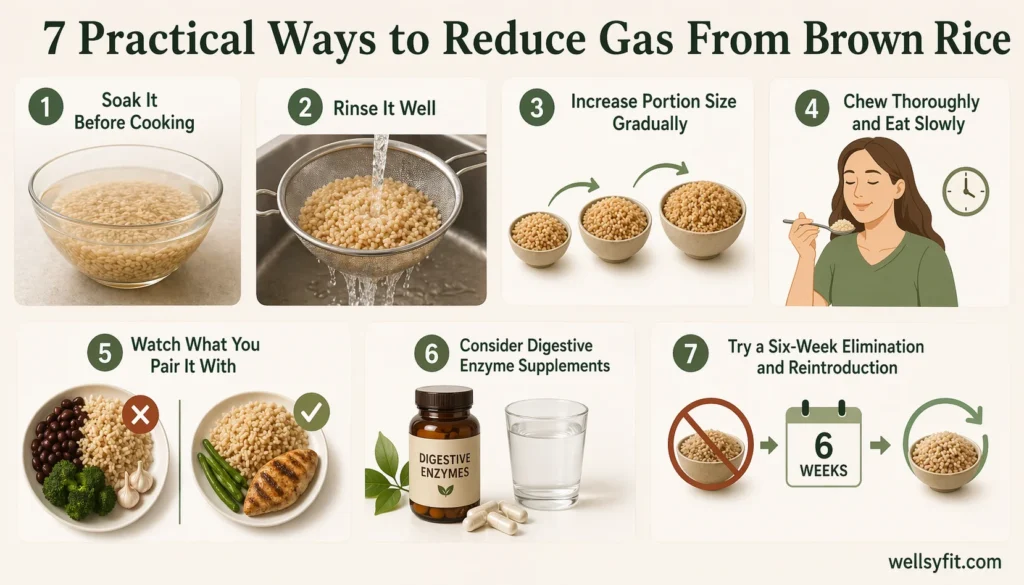 7 Practical Ways to Reduce Gas From Brown Rice