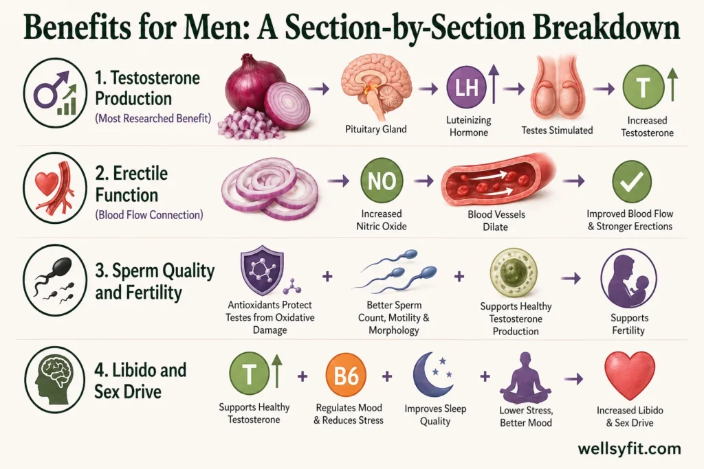 Benefits of Raw Onion Sexually For Men