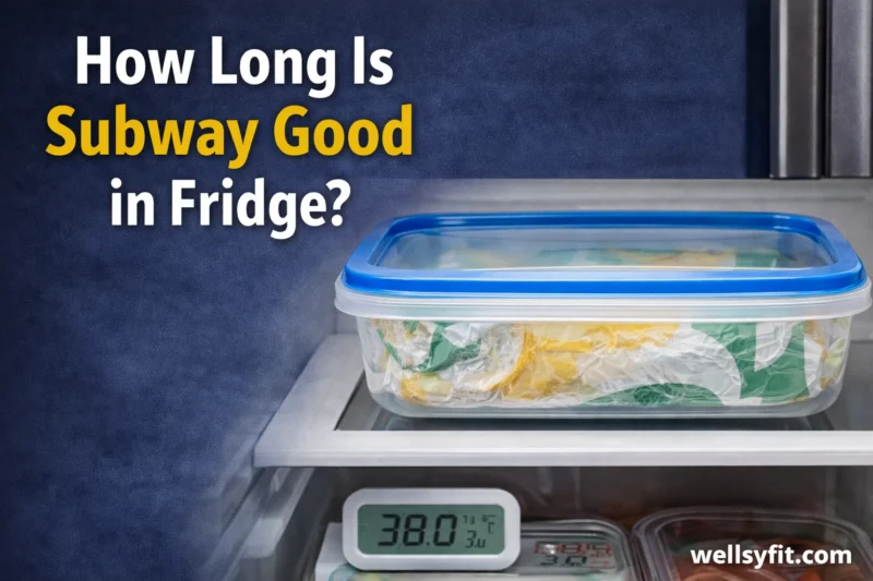 How Long Is Subway Good in Fridge