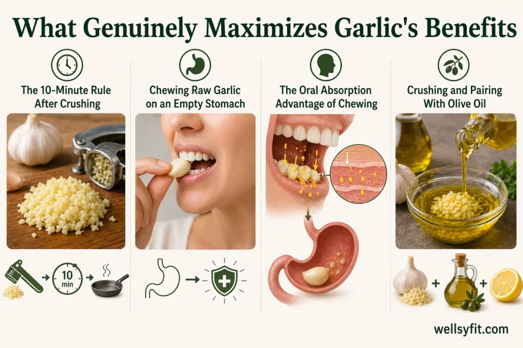 What Genuinely Maximizes Garlic's Benefits