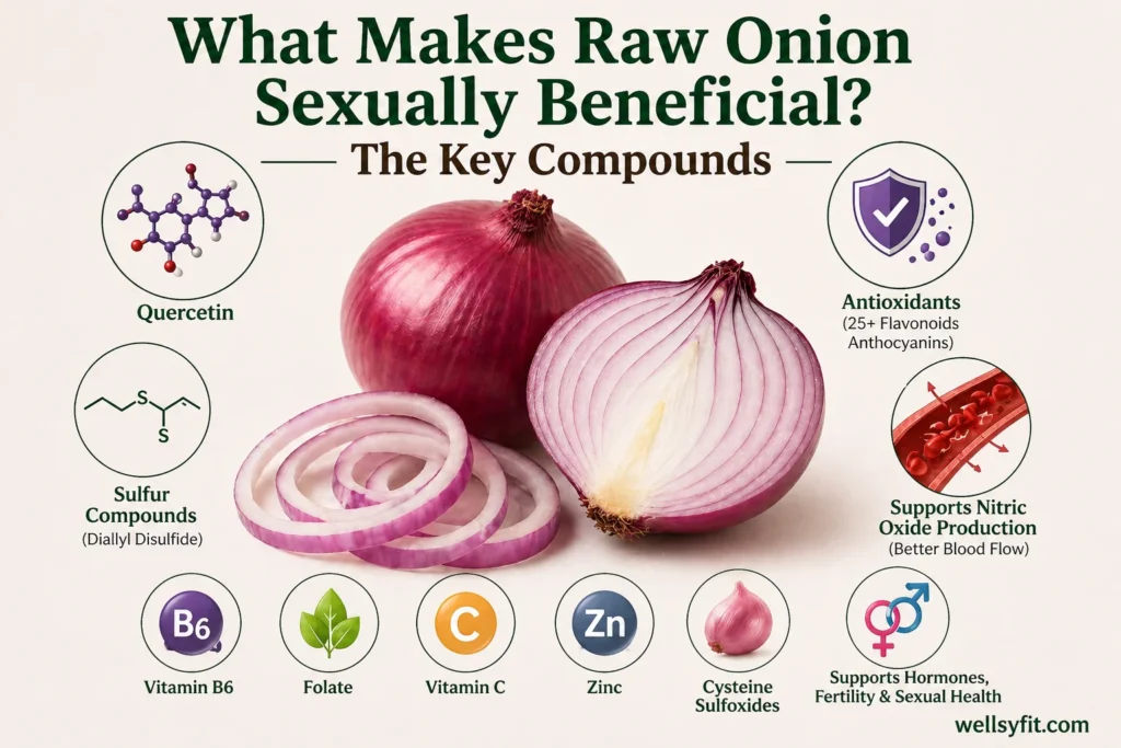 What Makes Raw Onion Sexually Beneficial The Key Compounds