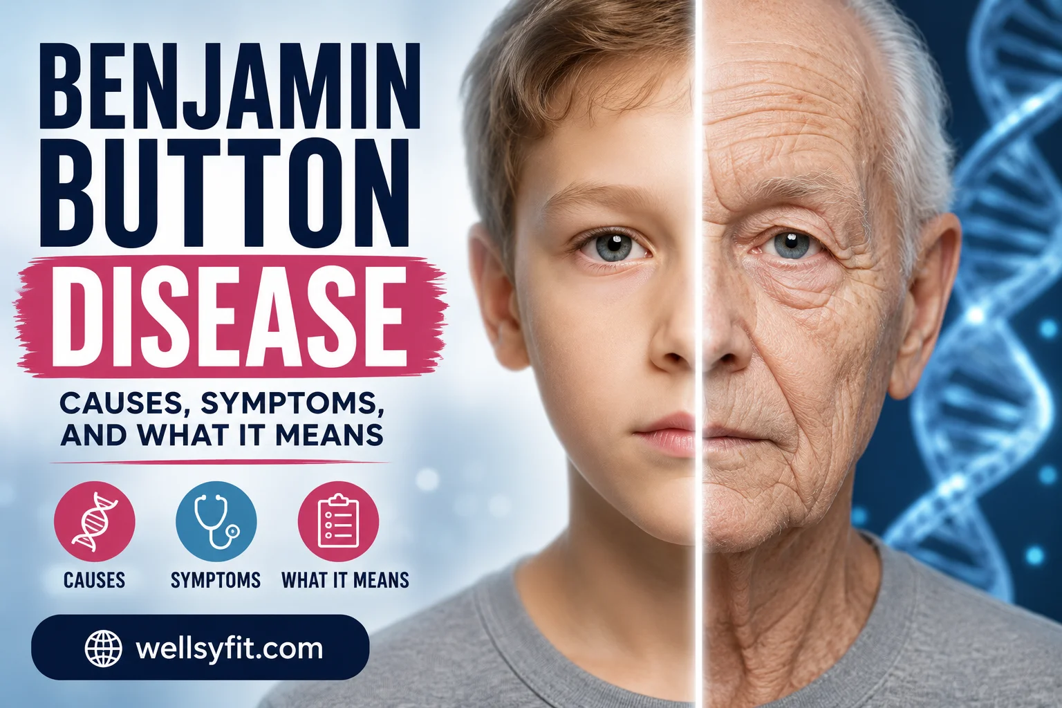 Benjamin Button Disease: Causes, Symptoms, and What It Means