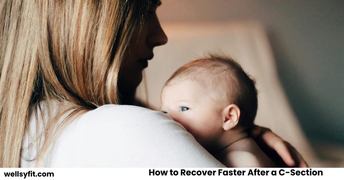 How to Recover Faster After a C-Section
