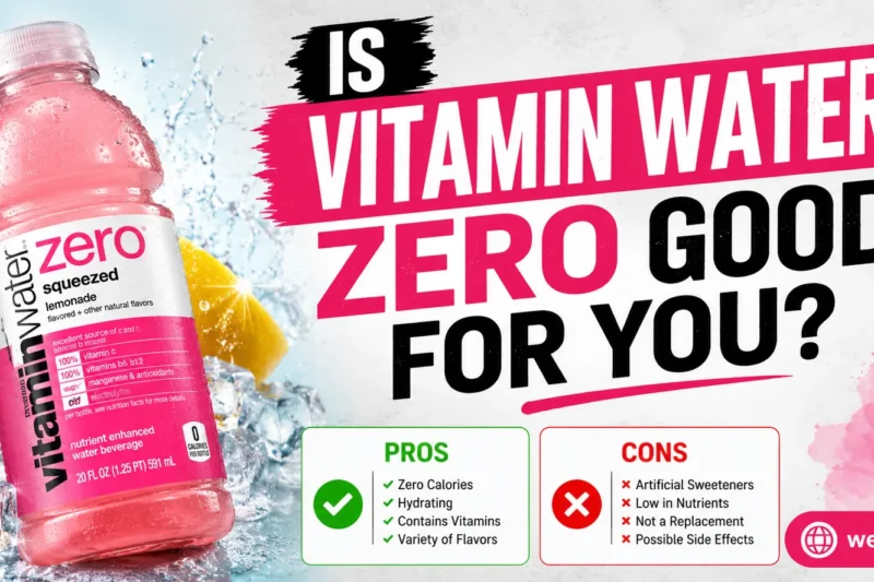 Is Vitamin Water Zero Good For You? The Full Truth