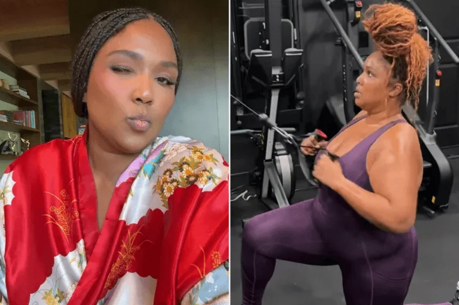 lizzo worout picture
