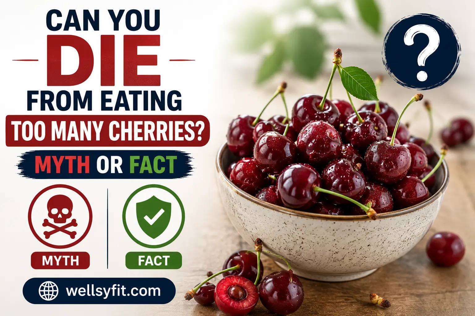 Can You Die from Eating Too Many Cherries? Myth or Fact