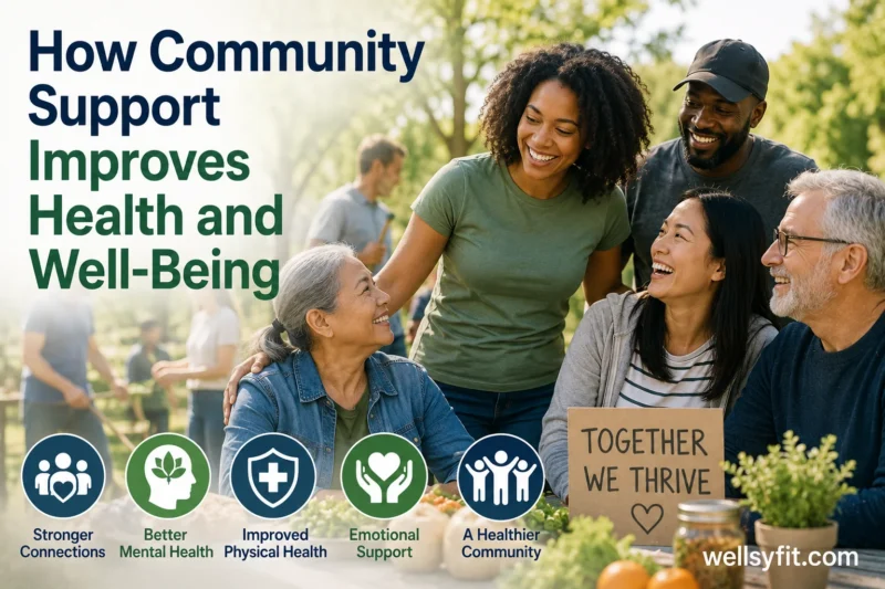 How Community Support Improves Health and Well-Being