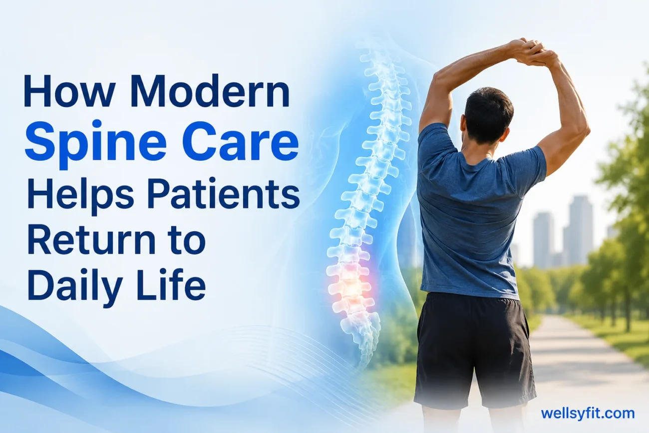 How Modern Spine Care Helps Patients Return to Daily Life