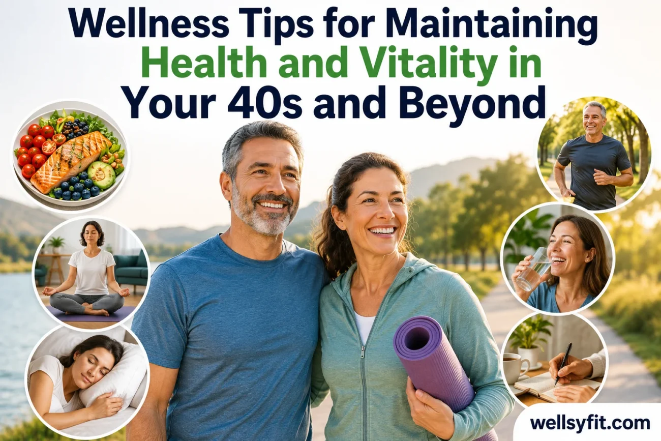 Wellness Tips for Maintaining Health and Vitality in Your 40s and Beyond