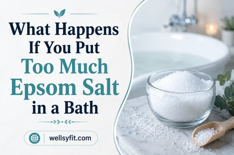 Too Much Epsom Salt in a Bath: What Actually Happens