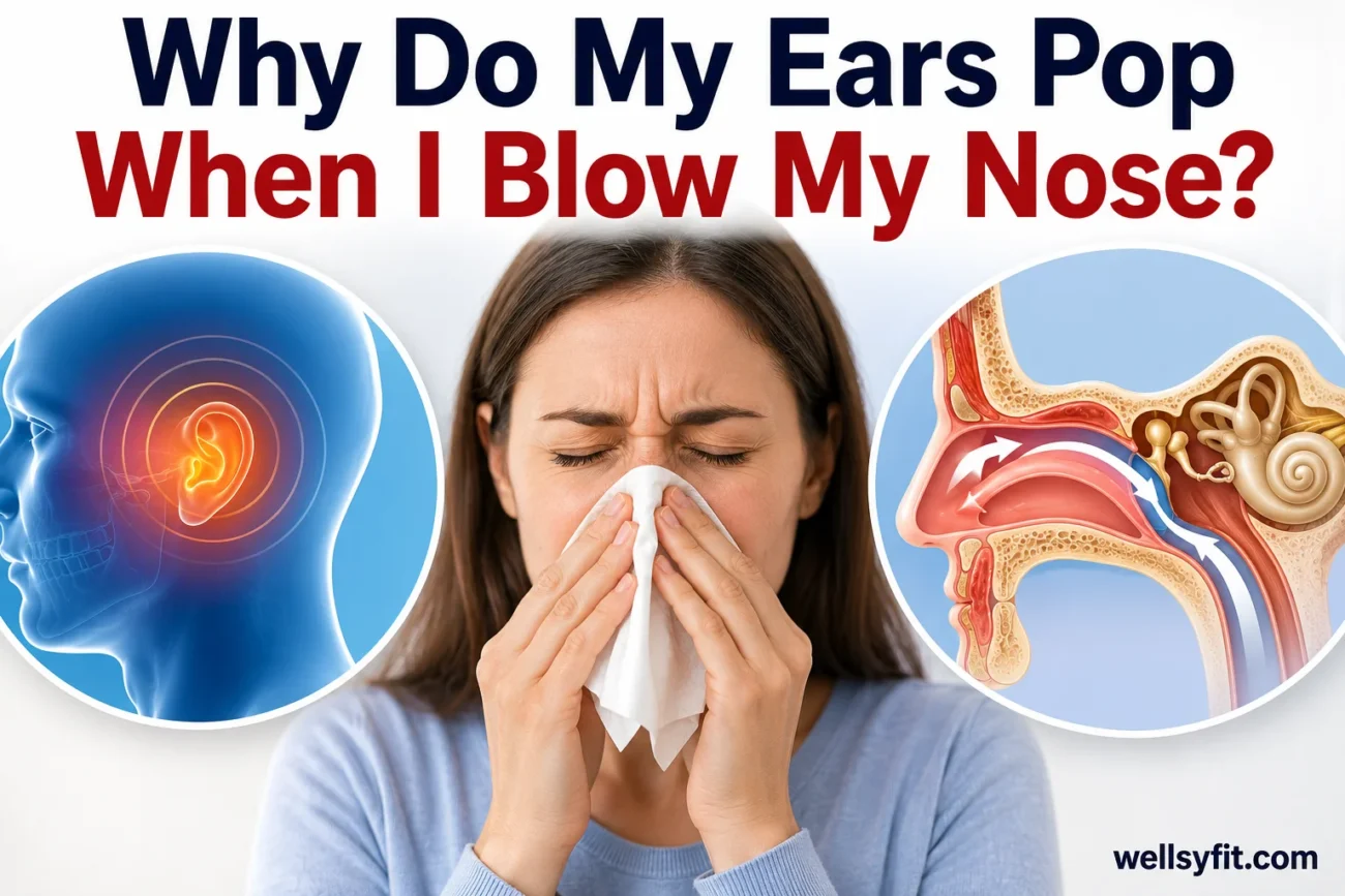 Why Do My Ears Pop When I Blow My Nose