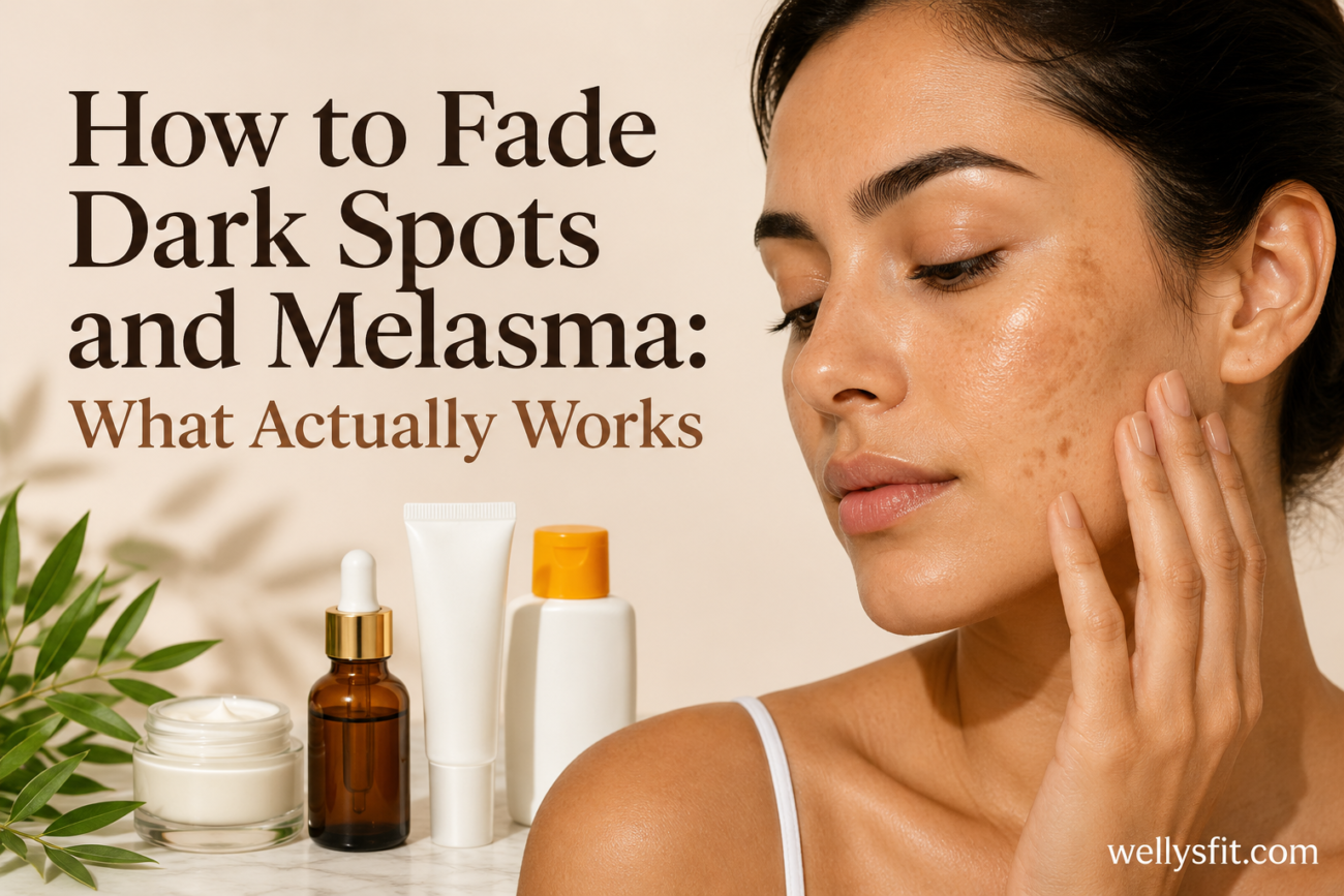 How to Fade Dark Spots and Melasma What Actually Works