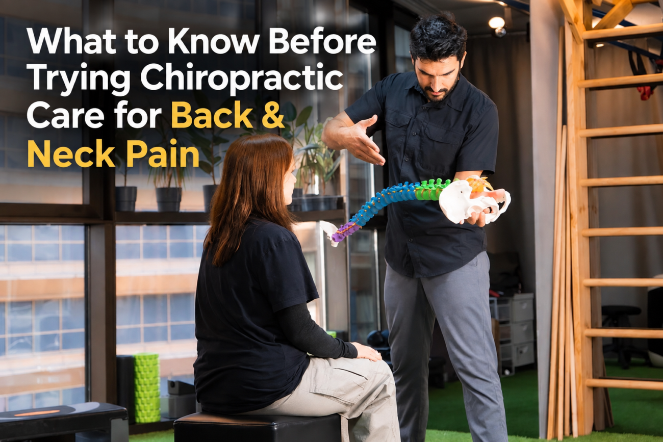 What to Know Before Trying Chiropractic Care for Back & Neck Pain